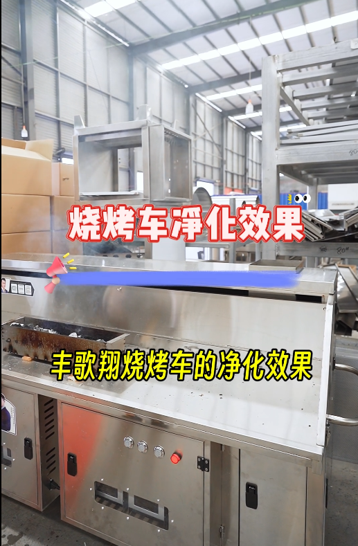 丰歌祥烧烤车净化效果